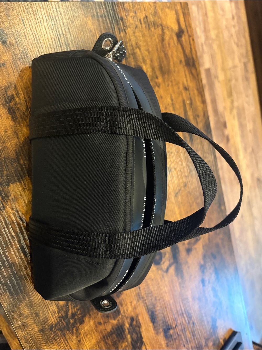 Longchamp Black Crossbody Mini Bag